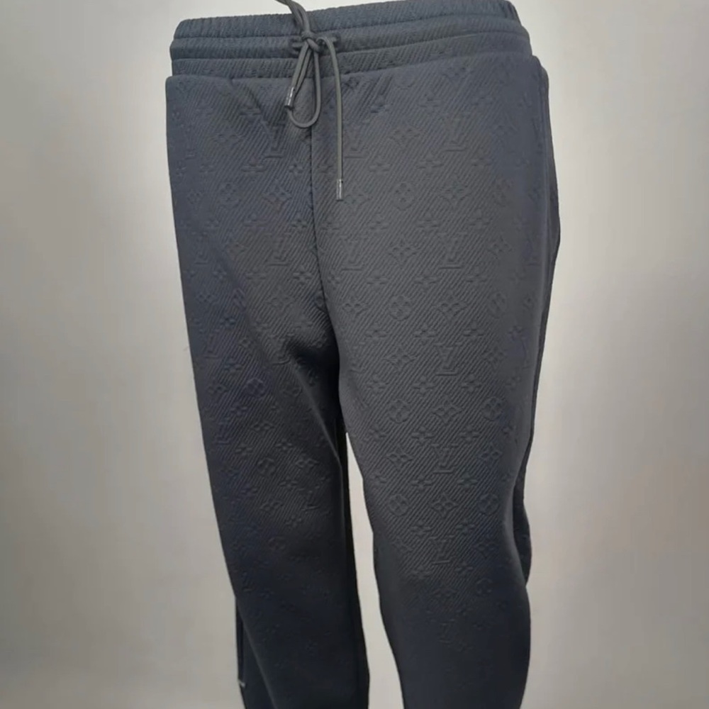 LV Virgil monogram tack pants